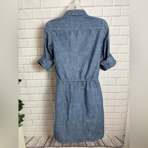 TOMMY HILFIGER Denim Button-Up Dress/size S - Picture 9 of 11